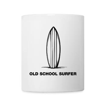 Old School Surfer - Mug - white - Front