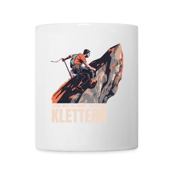 Jeder Griff ein Schritt zur Freiheit - Tasse - Weiß - Vorne