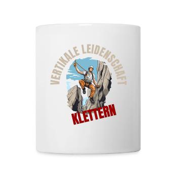 Vertikale Leidenschaft - Tasse - Weiß - Vorne