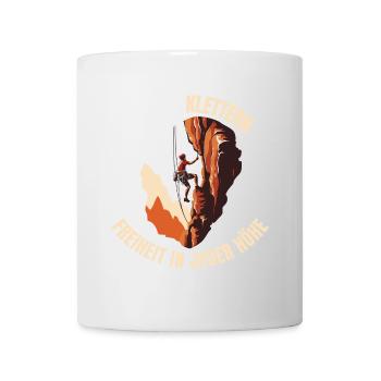 Freiheit in jeder Höhe - Tasse - Weiß - Vorne