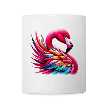 Flamingo - Tasse - Weiß - Vorne