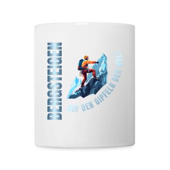 Auf den Gipfeln der Welt - Tasse - Weiß - Vorne