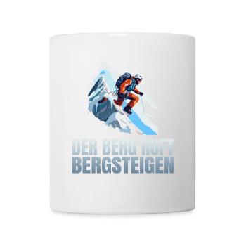 Der Berg ruft - Tasse - Weiß - Vorne