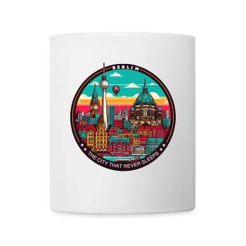 Berlin the city that never sleeps - Mug - white - Front