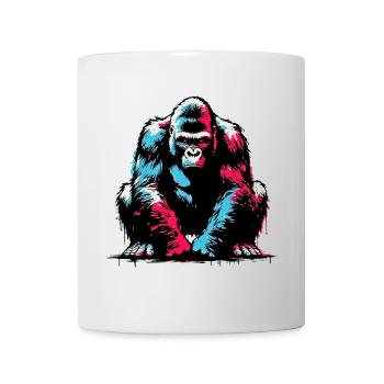 Gorilla - Mug - white - Front