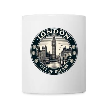 London - Tasse - Weiß - Vorne