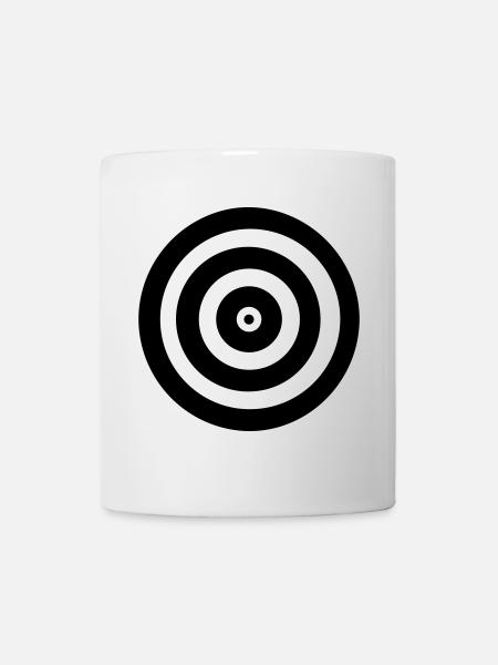 cible - Mug blanc - blanc