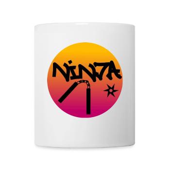 Ninja Sun - Mug - white - Front