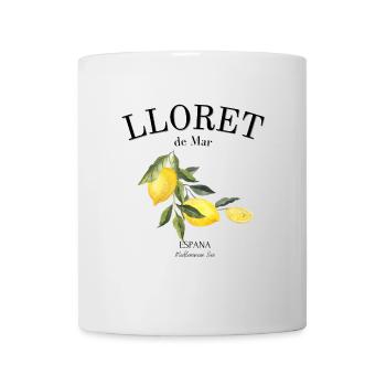 Lloret de Mar - Spanien - Saufen - Urlaub - Abitur - Tasse - Weiß - Vorne