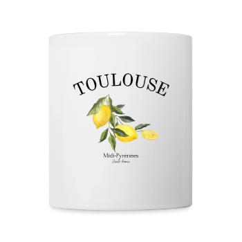 Toulouse - France - Souvenir - Travel - Mug - white - Front