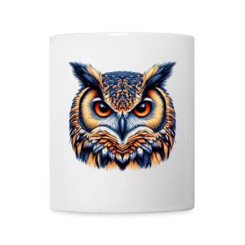 Eule - Tasse - Weiß - Vorne