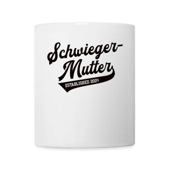 Schwiegermutter 2024 Mother in Law Schwiegermama - Tasse - Weiß - Vorne