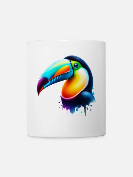 Tukan - Tasse - Weiß