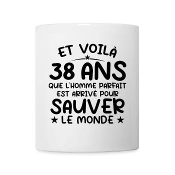 38 Year Old Birthday Gift 38 Year Old Men - Mug - white - Front