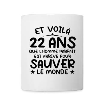 22 Year Old Birthday Gift 22 Year Old Men - Mug - white - Front