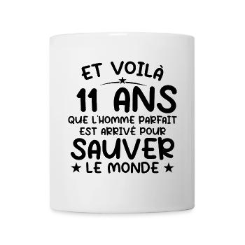 11 Year Old Birthday Gift 11 Year Old Men - Mug - white - Front