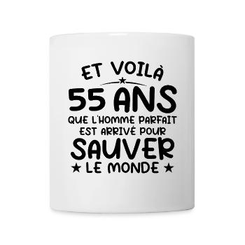 55 Years Anniversary Gift 55 Years Men - Mug - white - Front
