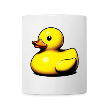 Entenküken Ente Ente - Tasse - Weiß - Vorne