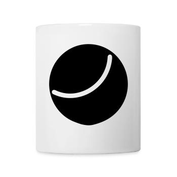 Tennisball - Tasse - Weiß - Vorne
