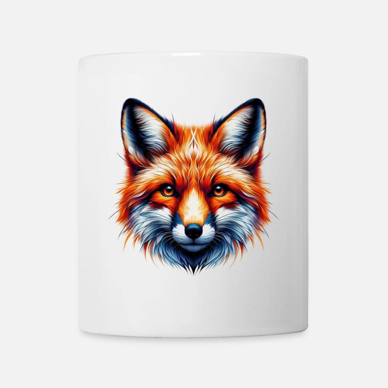 Fuchs - Tasse - Weiß
