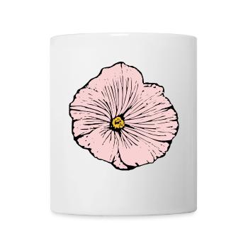 Flower Pink Pink Flower Flowers Pink Pink Flowers - Mug - white - Front
