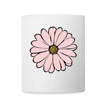 Flower Pink Pink Flower Flowers Pink Pink Flowers - Mug - white - Front