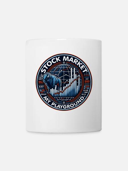 Stock Market Trading meine Passion - Tasse - Weiß