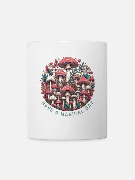 Giftpilz - Tasse - Weiß