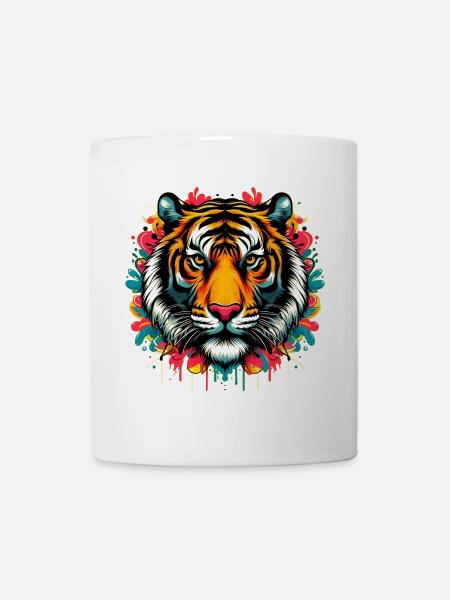 Tiger - Tasse - Weiß