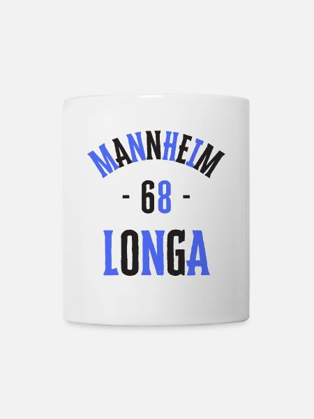 Mannheim 68 Longa - Tasse - Weiß