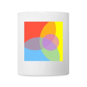 Colour Play Pattern - Mug - white - Front
