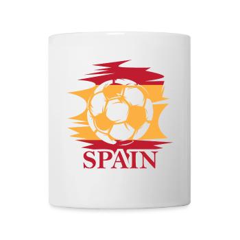 Logo de l’équipe d’Espagne de flag-football - Mug blanc - blanc - Devant