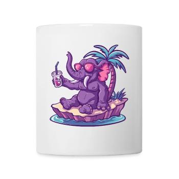 Mammoth Summer Beach Comic - Mug - white - Front