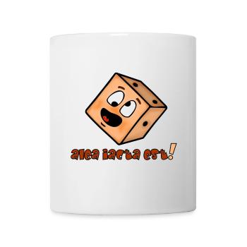 The die is cast - Funny emoticon - Mug - white - Front