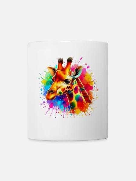 Giraffe - Tasse - Weiß