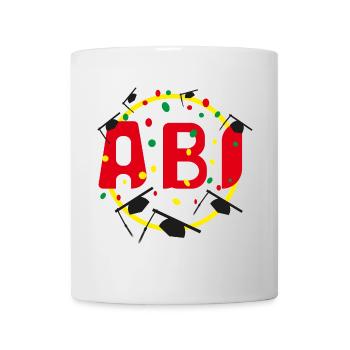 ABI Party mit viel Spaß, eine coole Geschenkidee. - Tasse - Weiß - Vorne