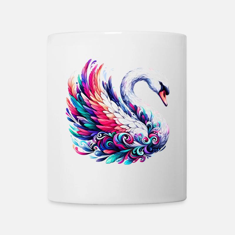 Schwan - Tasse - Weiß