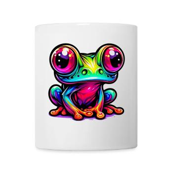 Frosch - Tasse - Weiß - Vorne