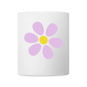 Flower pastel flower flowers pastel flowers lilac - Mug - white - Front