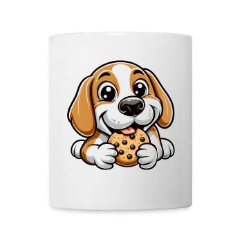 Beagle Dog Cookie Dessert Candy - Mug - white - Front