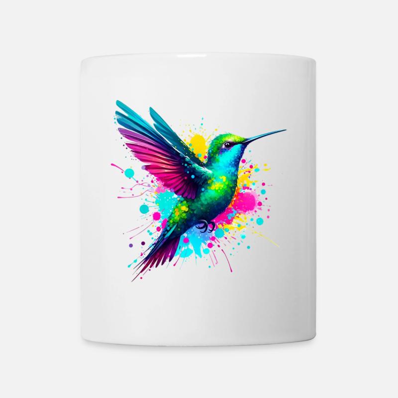 Kolibri - Tasse - Weiß