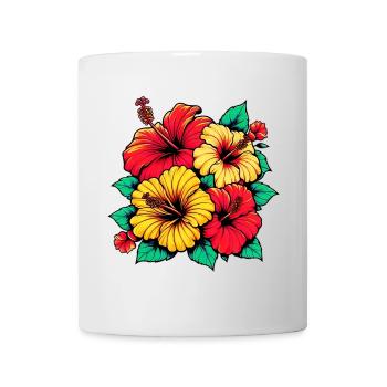 Hibiscus Flowers - Mug - white - Front