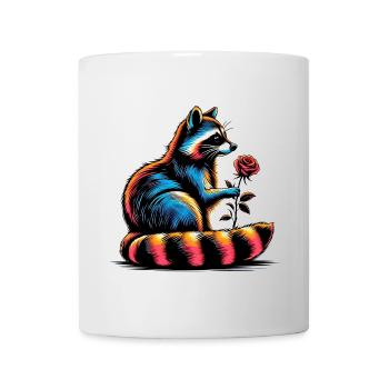 Raccoon - Mug - white - Front
