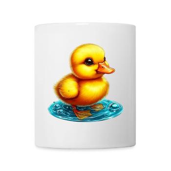 Entenküken Ente Ente Ente Ente - Tasse - Weiß - Vorne