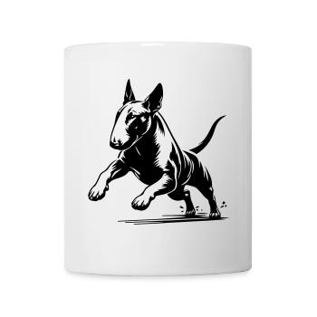 Bull terrier - Mug - white - Front