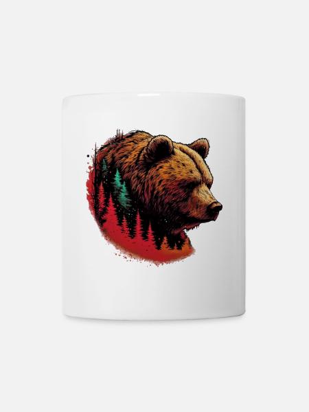 Bär - Tasse - Weiß
