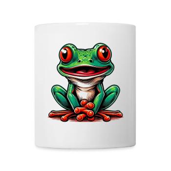 Grenouille - Mug blanc - blanc - Devant