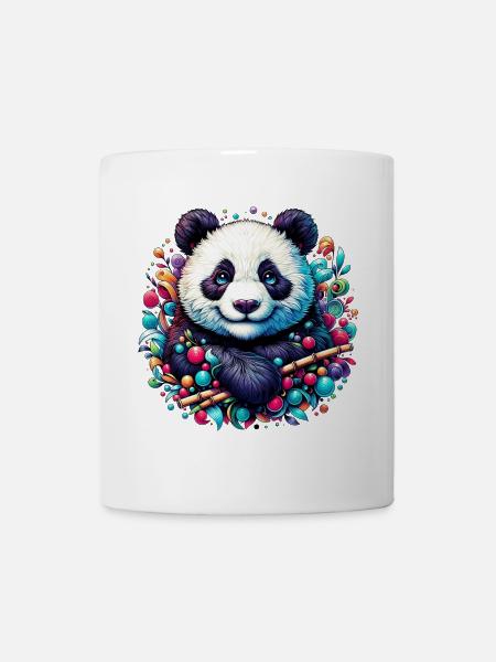 Panda - Tasse - Weiß