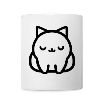 Katze - Tasse - Weiß - Vorne