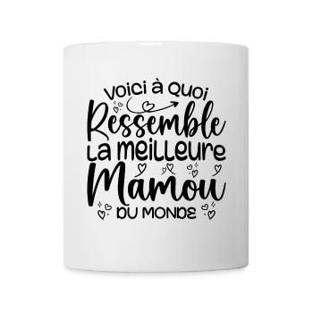 Cadeau Meilleure Mamou - Cadeau Super Mamou - Mug blanc - blanc - Devant